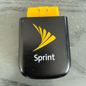 Sprint Mobile Broadband Device Black Yellow